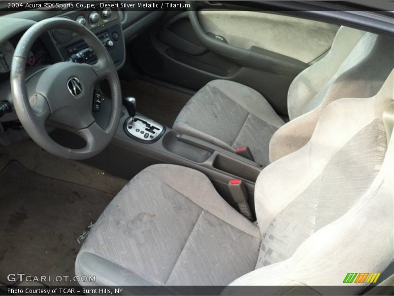 Desert Silver Metallic / Titanium 2004 Acura RSX Sports Coupe