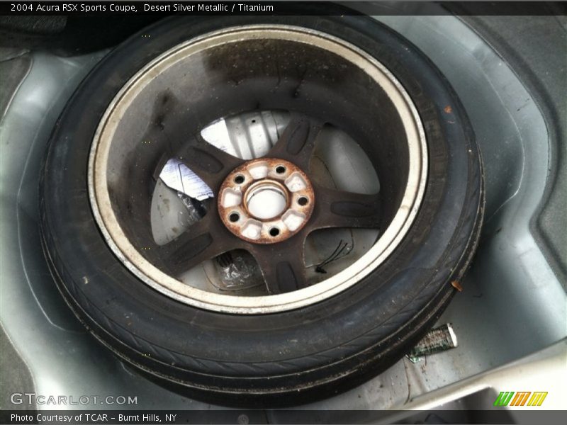 Desert Silver Metallic / Titanium 2004 Acura RSX Sports Coupe