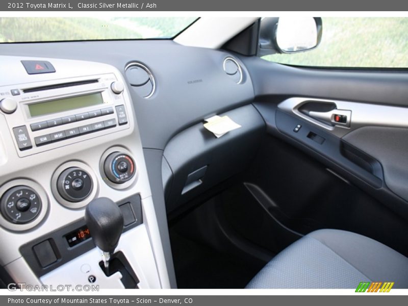 Classic Silver Metallic / Ash 2012 Toyota Matrix L