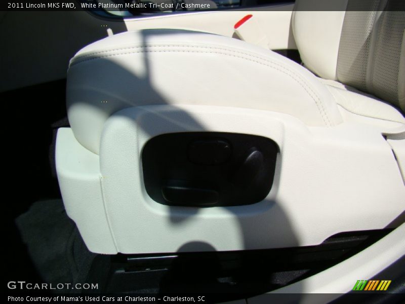 White Platinum Metallic Tri-Coat / Cashmere 2011 Lincoln MKS FWD