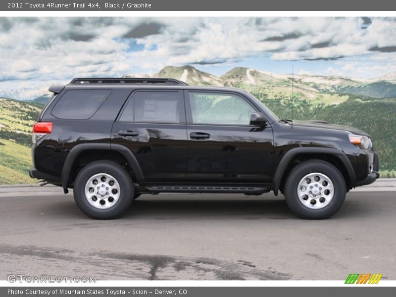 Black / Graphite 2012 Toyota 4Runner Trail 4x4