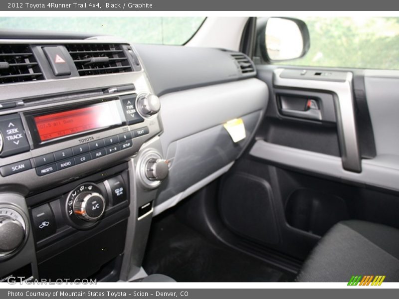 Black / Graphite 2012 Toyota 4Runner Trail 4x4