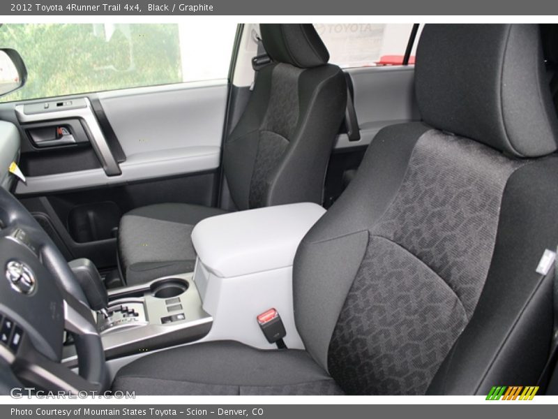 Black / Graphite 2012 Toyota 4Runner Trail 4x4