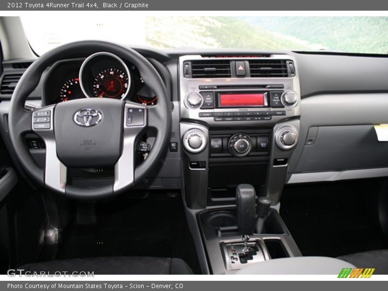 Black / Graphite 2012 Toyota 4Runner Trail 4x4