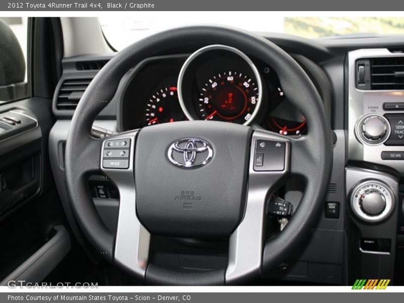 Black / Graphite 2012 Toyota 4Runner Trail 4x4