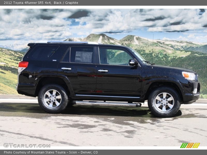 Black / Graphite 2012 Toyota 4Runner SR5 4x4