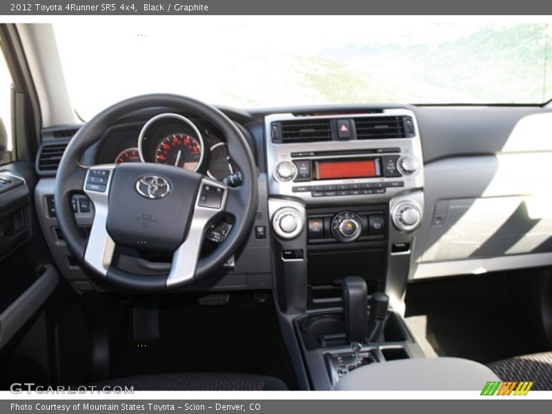 Black / Graphite 2012 Toyota 4Runner SR5 4x4