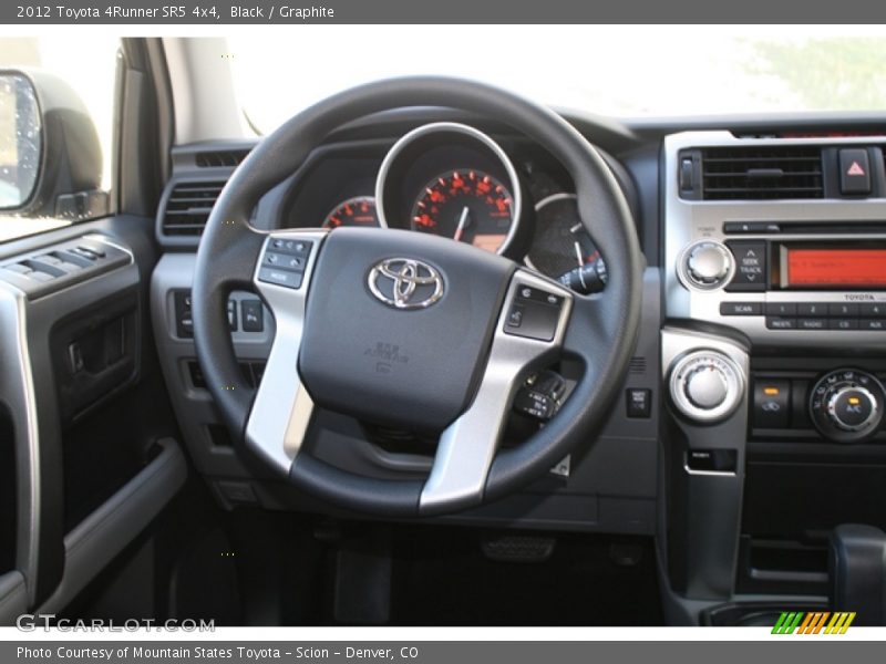 Black / Graphite 2012 Toyota 4Runner SR5 4x4
