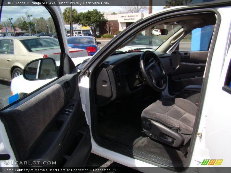 Bright White / Dark Slate Gray 2003 Dodge Durango SLT 4x4