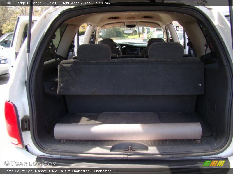Bright White / Dark Slate Gray 2003 Dodge Durango SLT 4x4