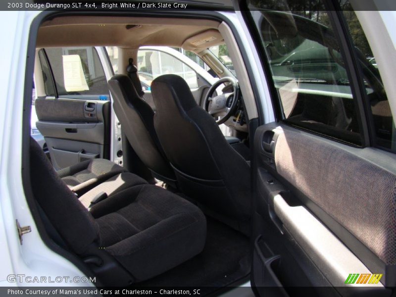 Bright White / Dark Slate Gray 2003 Dodge Durango SLT 4x4