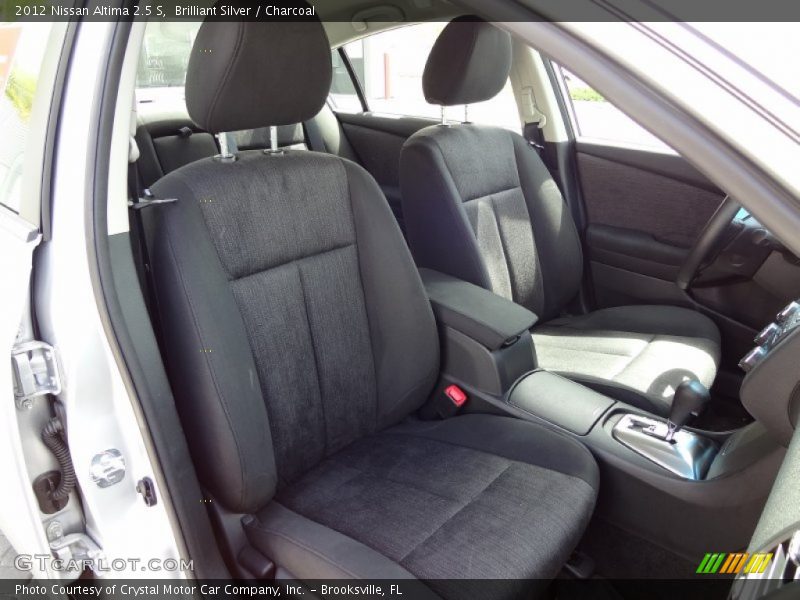 Brilliant Silver / Charcoal 2012 Nissan Altima 2.5 S