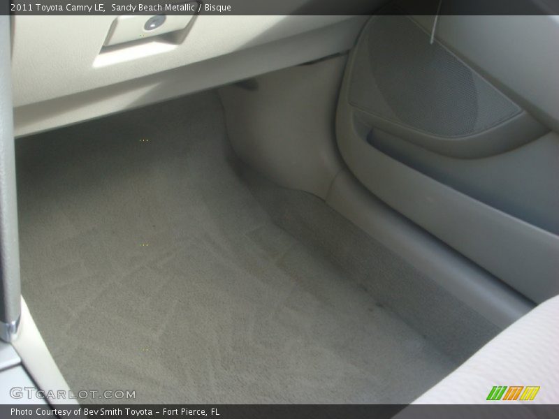 Sandy Beach Metallic / Bisque 2011 Toyota Camry LE