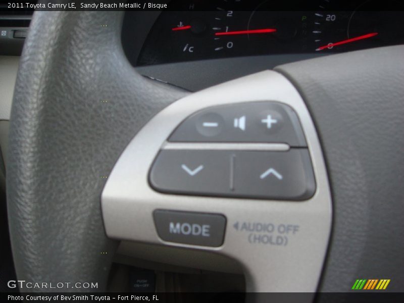 Sandy Beach Metallic / Bisque 2011 Toyota Camry LE