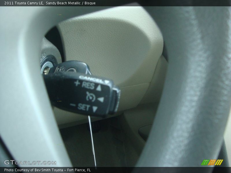Sandy Beach Metallic / Bisque 2011 Toyota Camry LE