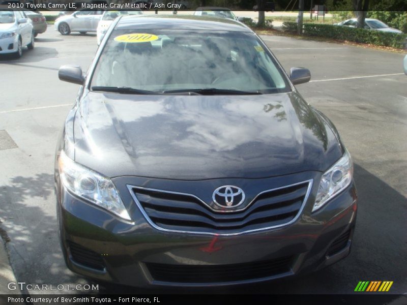 Magnetic Gray Metallic / Ash Gray 2010 Toyota Camry LE