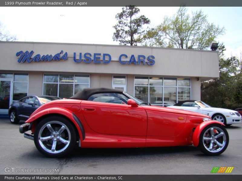 Red / Agate 1999 Plymouth Prowler Roadster