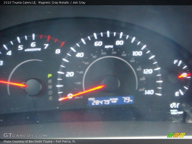 Magnetic Gray Metallic / Ash Gray 2010 Toyota Camry LE
