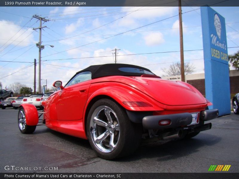 Red / Agate 1999 Plymouth Prowler Roadster