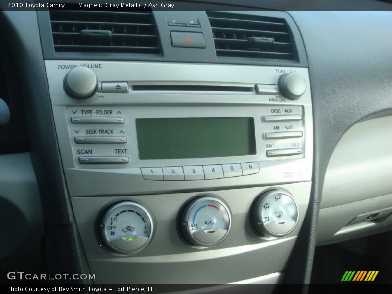Magnetic Gray Metallic / Ash Gray 2010 Toyota Camry LE