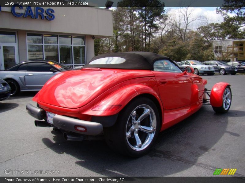 Red / Agate 1999 Plymouth Prowler Roadster