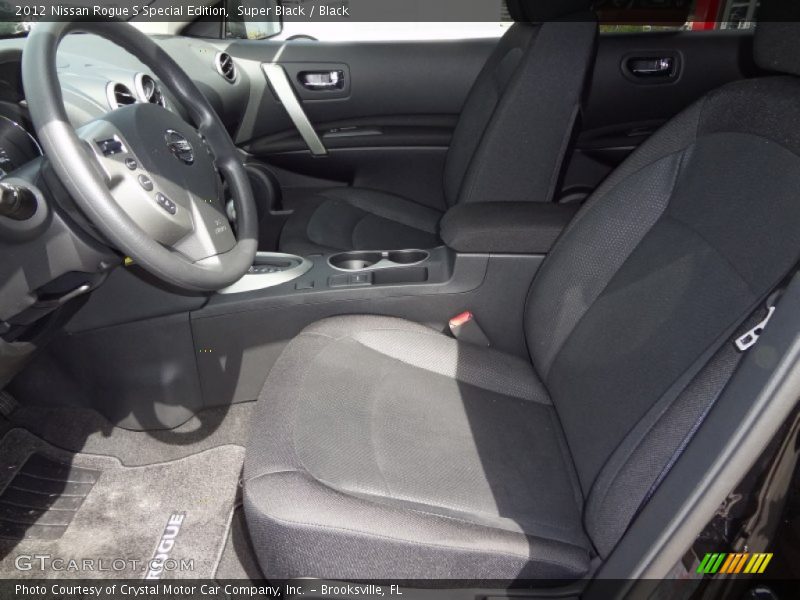 Super Black / Black 2012 Nissan Rogue S Special Edition
