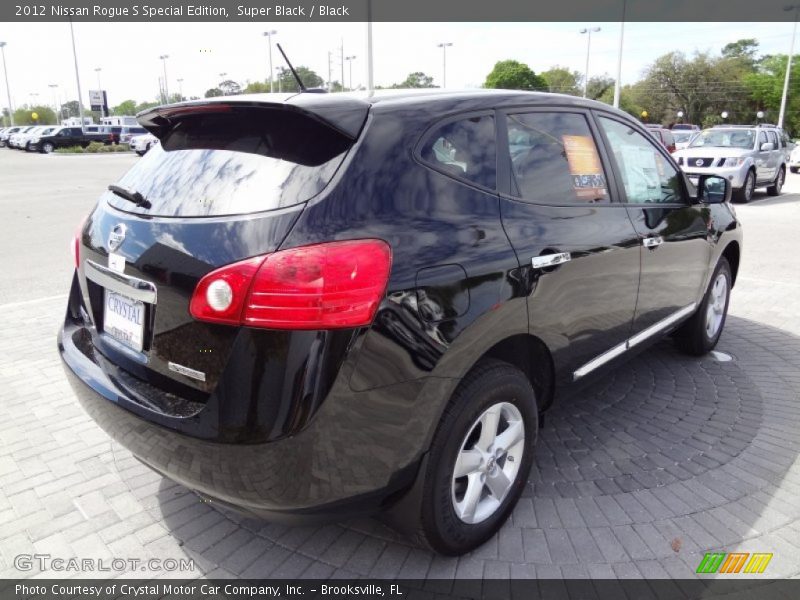 Super Black / Black 2012 Nissan Rogue S Special Edition