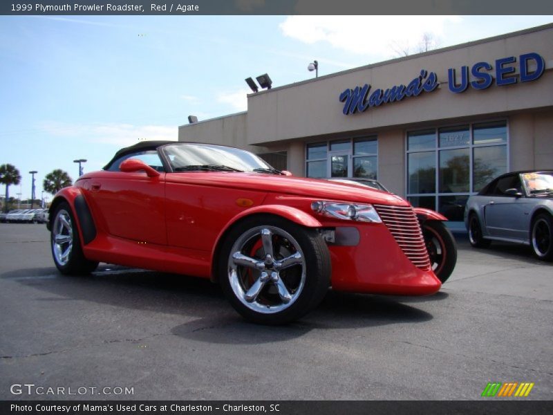 Red / Agate 1999 Plymouth Prowler Roadster