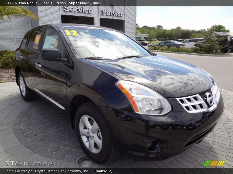 Super Black / Black 2012 Nissan Rogue S Special Edition