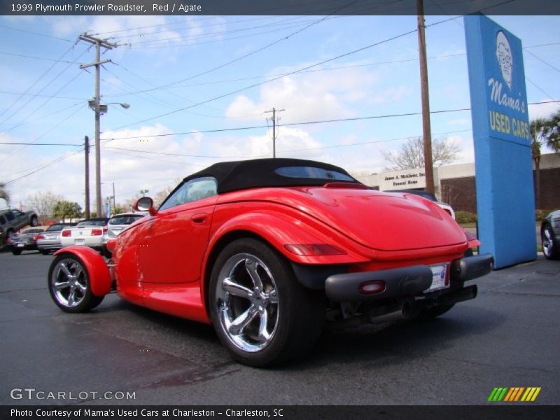 Red / Agate 1999 Plymouth Prowler Roadster