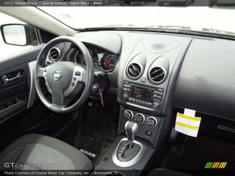 Super Black / Black 2012 Nissan Rogue S Special Edition