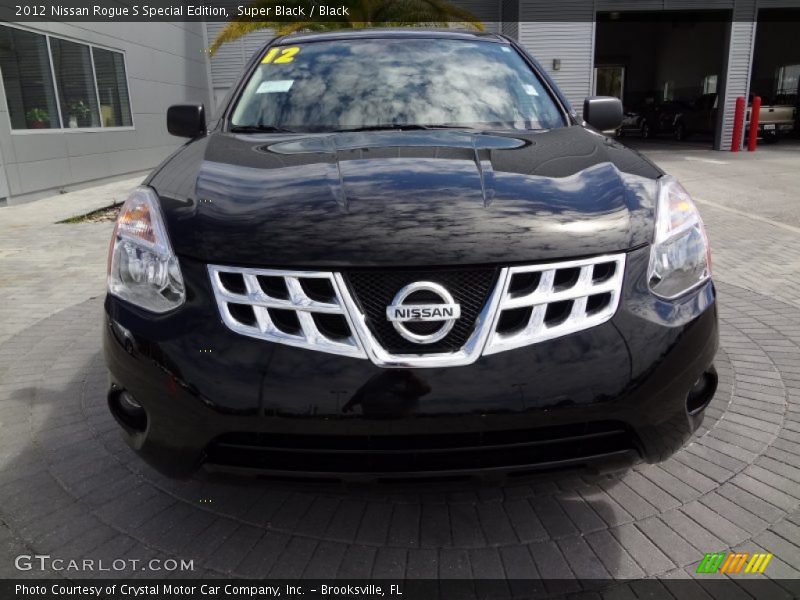 Super Black / Black 2012 Nissan Rogue S Special Edition