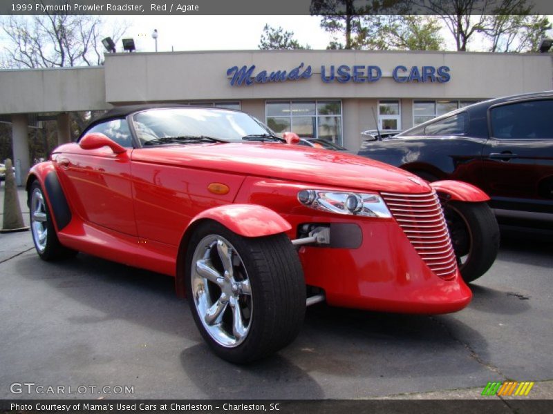 Red / Agate 1999 Plymouth Prowler Roadster