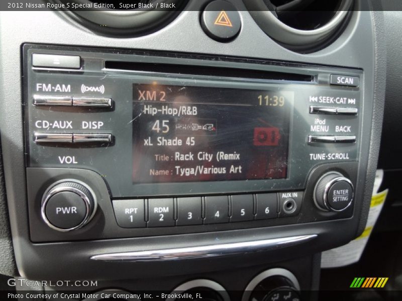 Super Black / Black 2012 Nissan Rogue S Special Edition