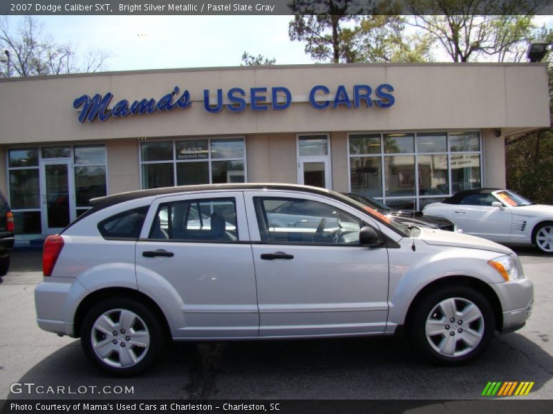 Bright Silver Metallic / Pastel Slate Gray 2007 Dodge Caliber SXT