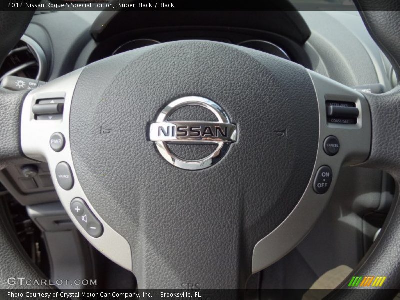 Super Black / Black 2012 Nissan Rogue S Special Edition