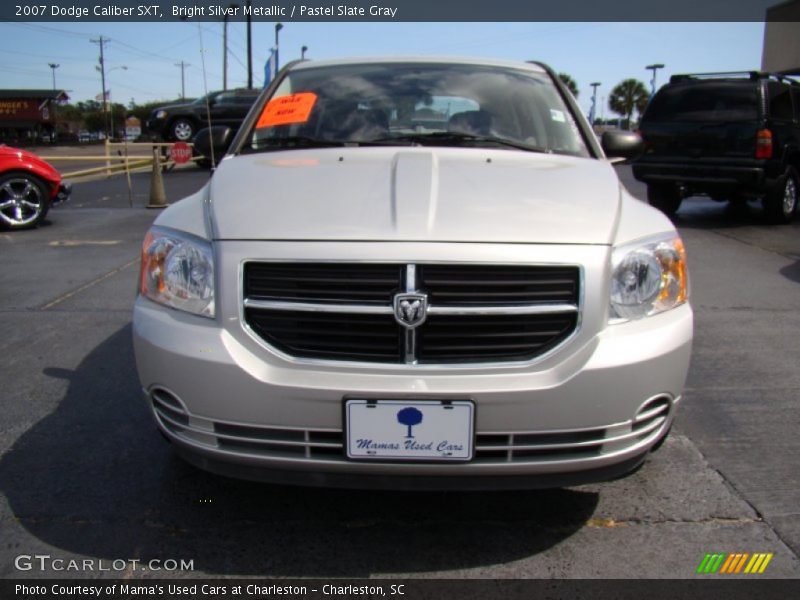 Bright Silver Metallic / Pastel Slate Gray 2007 Dodge Caliber SXT