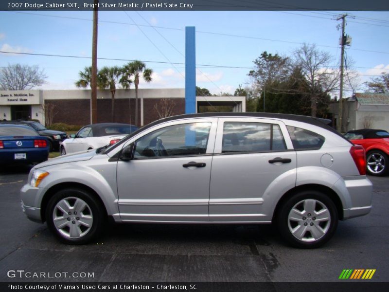 Bright Silver Metallic / Pastel Slate Gray 2007 Dodge Caliber SXT