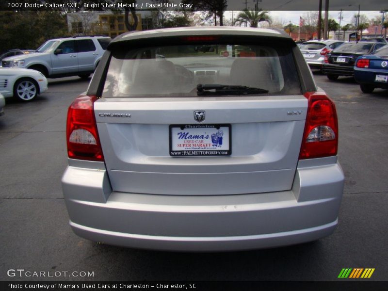 Bright Silver Metallic / Pastel Slate Gray 2007 Dodge Caliber SXT
