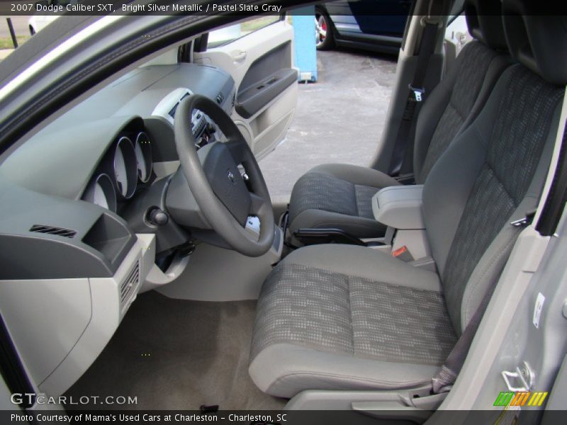 Bright Silver Metallic / Pastel Slate Gray 2007 Dodge Caliber SXT