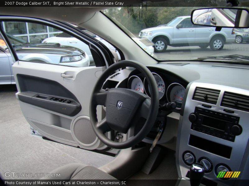 Bright Silver Metallic / Pastel Slate Gray 2007 Dodge Caliber SXT
