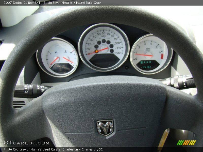 Bright Silver Metallic / Pastel Slate Gray 2007 Dodge Caliber SXT