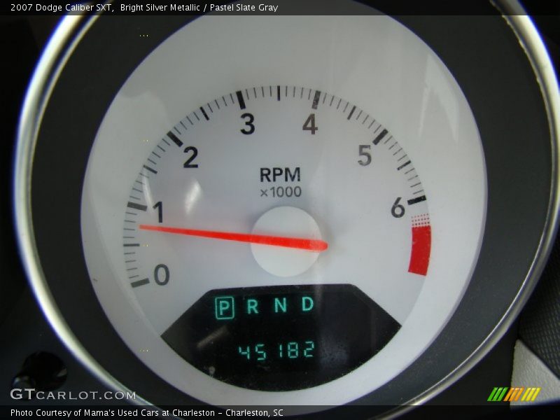 Bright Silver Metallic / Pastel Slate Gray 2007 Dodge Caliber SXT