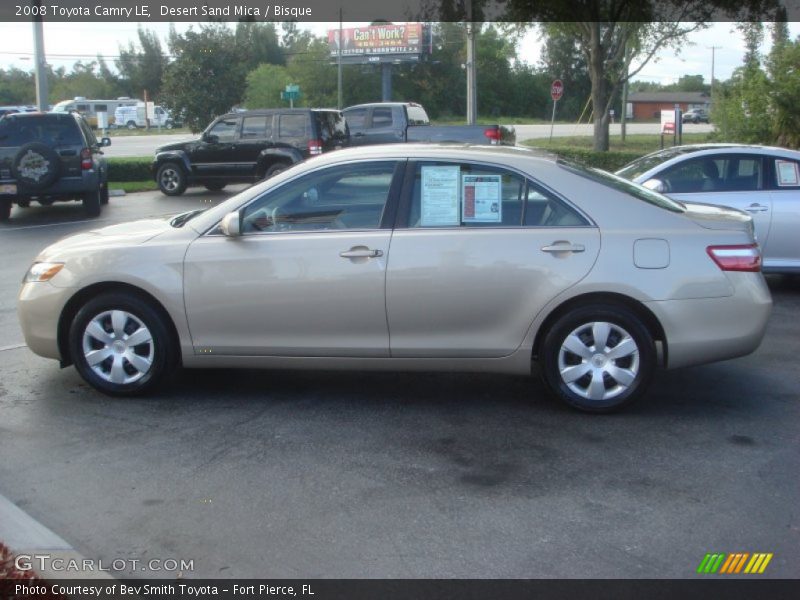 Desert Sand Mica / Bisque 2008 Toyota Camry LE