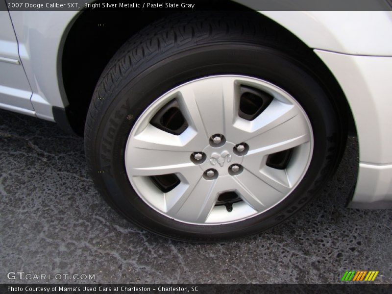 Bright Silver Metallic / Pastel Slate Gray 2007 Dodge Caliber SXT