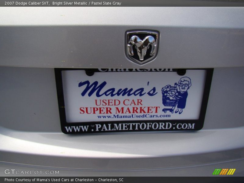 Bright Silver Metallic / Pastel Slate Gray 2007 Dodge Caliber SXT