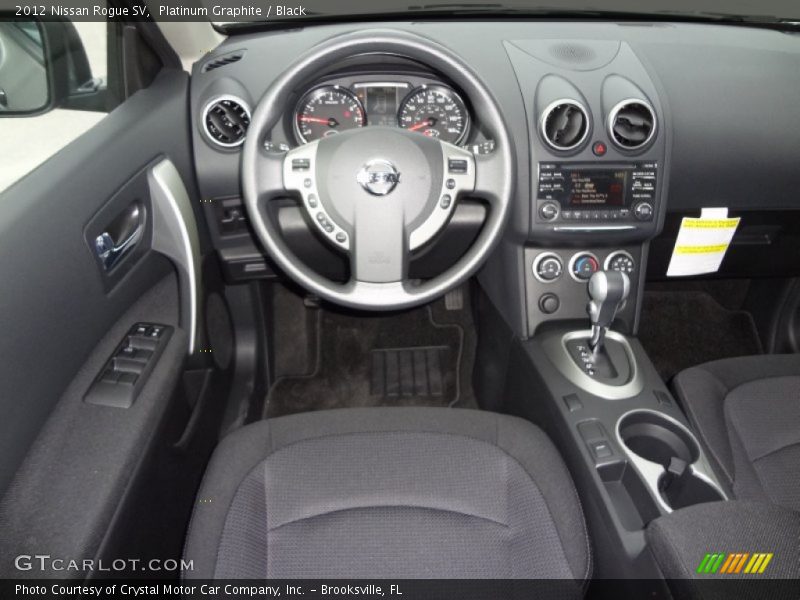 Platinum Graphite / Black 2012 Nissan Rogue SV