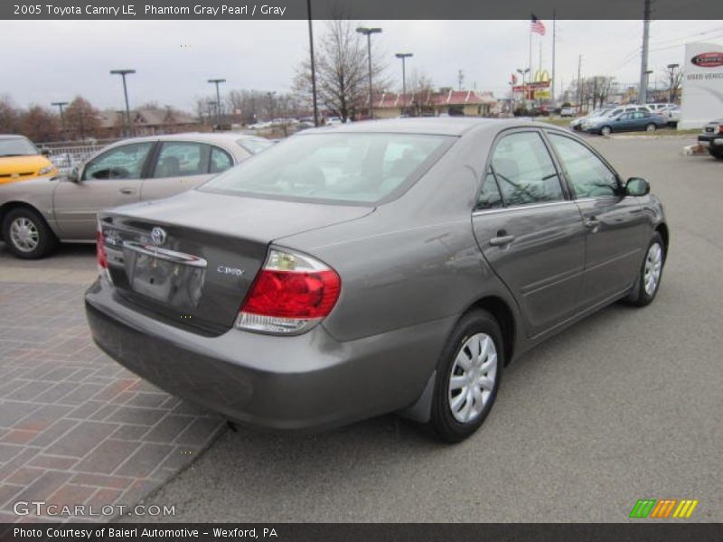Phantom Gray Pearl / Gray 2005 Toyota Camry LE