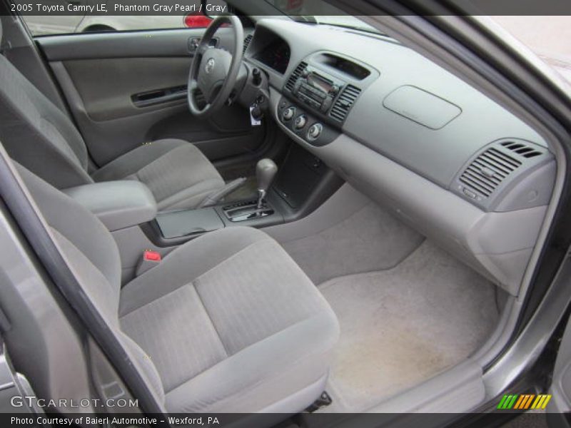 Phantom Gray Pearl / Gray 2005 Toyota Camry LE