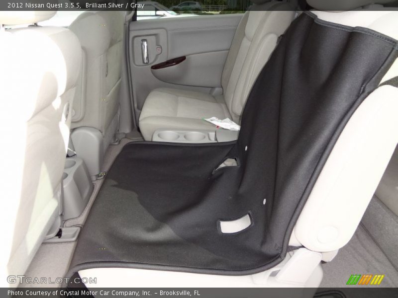 Brilliant Silver / Gray 2012 Nissan Quest 3.5 S